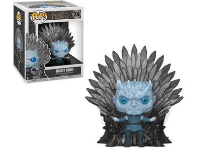 Action Figures and Toys POP! - Television - Game of Thrones - Night King - Sitting On Throne - Cardboard Memories Inc.