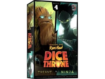 Board Games Roxley Games - Dice Throne - Season 1 - Treant vs Ninja - Cardboard Memories Inc.