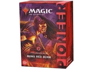 Trading Card Games Magic the Gathering - Pioneer - Challenger Deck 2021 - Mono-Red Burn - Cardboard Memories Inc.