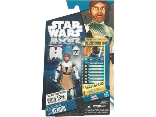 Action Figures and Toys Hasbro - Star Wars - The Clone Wars - Obi-Wan Kenobi - Action Figure - Cardboard Memories Inc.