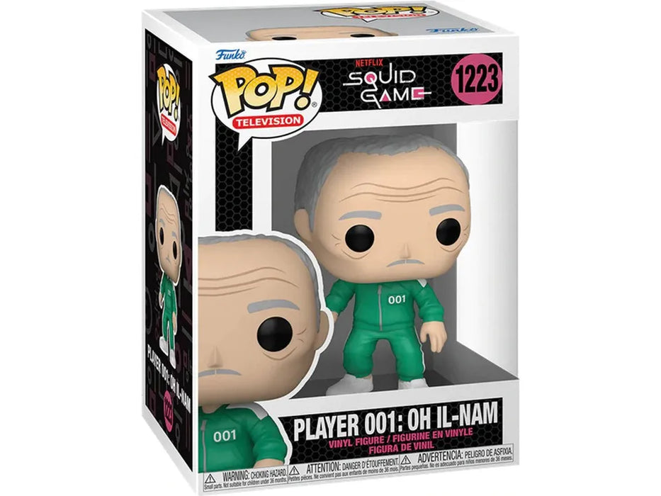 Action Figures and Toys POP! - Television - Squid Game - Player 001 - Oh Il-Nam - Cardboard Memories Inc.
