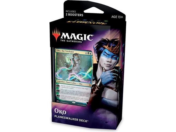 Trading Card Games Magic the Gathering - Throne of Eldraine - Planeswalker Deck - Oko - Cardboard Memories Inc.