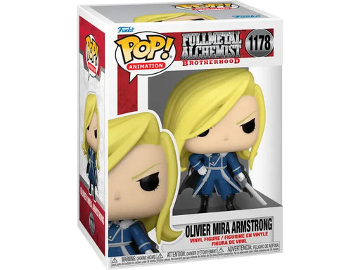Action Figures and Toys POP! - Manga - Full Metal Alchemist - Oliver Mira Armstrong - Cardboard Memories Inc.