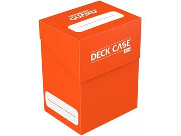 Supplies Ultimate Guard - Standard Deck Case - Orange - 80 - Cardboard Memories Inc.