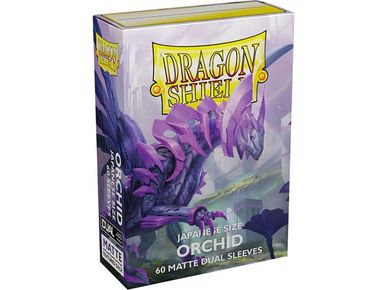 Supplies Arcane Tinmen - Dragon Shield Duel Sleeves - Orchid Matte Japanese Size - 60 Count - Cardboard Memories Inc.