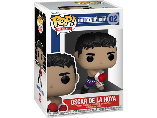 Action Figures and Toys POP! - Sports - Boxing - Golden Boy - Oscar De La Hoya - Cardboard Memories Inc.