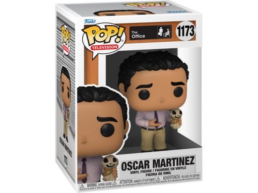 Action Figures and Toys POP! - Television - The Office - Oscar Martinez with Scarecrow Doll - Cardboard Memories Inc.
