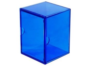 Supplies Ultra Pro - Eclipse - 2 Piece Box - 100 Count - Pacific Blue - Cardboard Memories Inc.