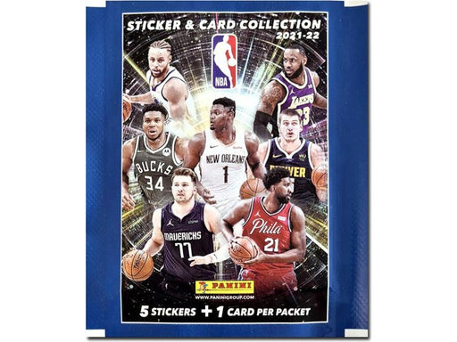 Sports Cards Panini - 2021-22 - Basketball - NBA - Sticker Pack - Cardboard Memories Inc.