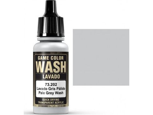 Paints and Paint Accessories Acrylicos Vallejo - Pale Grey - 73 202 - Cardboard Memories Inc.