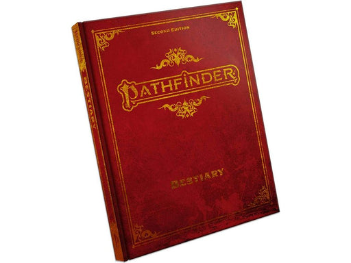 Role Playing Games Paizo - Pathfinder - Bestiary - Second Edition Rulebook - Hardcover - Cardboard Memories Inc.