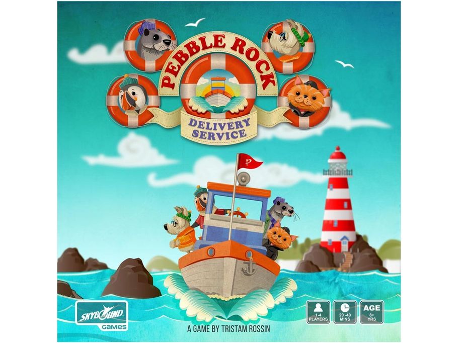 Card Games Skybound - Pebble Rock - Delivery Service - Cardboard Memories Inc.