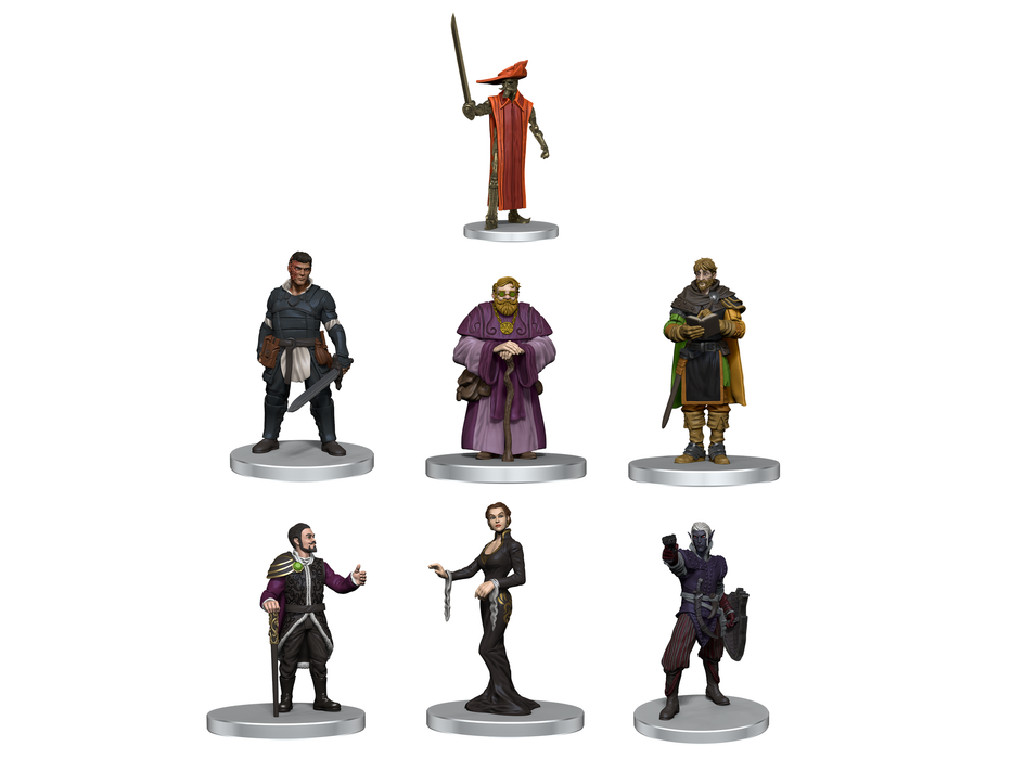 Role Playing Games Wizards of the Coast - Dungeons and Dragons - Icons of the Realms - Waterdeep Dragon Heist - Set 2 - Cardboard Memories Inc.