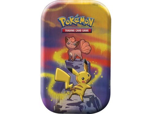 Trading Card Games Pokemon - Sword & Shield - Kanto Power - Mini Tin - Vulpix and Pikachu - Cardboard Memories Inc.
