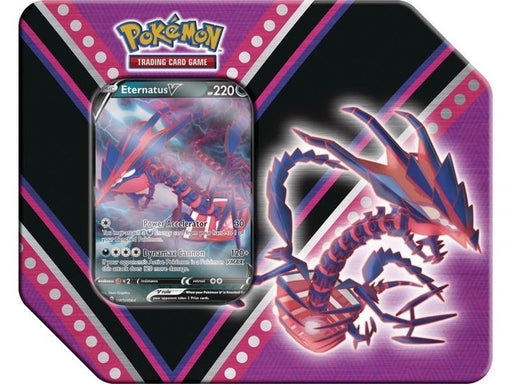 Trading Card Games Pokemon - V Powers Tin - Eternatus V - Cardboard Memories Inc.