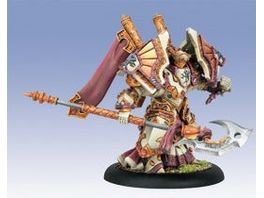 Collectible Miniature Games Privateer Press - Warmachine - Protectorate Of Menoth - Exemplar Bastion Seneschal - PIP 32090 - Cardboard Memories Inc.