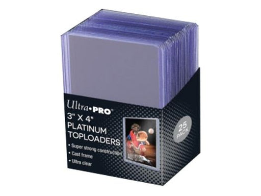 Supplies Ultra Pro - Top Loaders - 3x4 Platinum Pack - Cardboard Memories Inc.