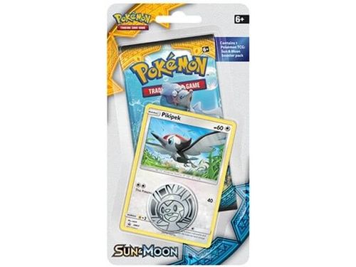 Trading Card Games Pokemon - Sun and Moon - Checklane Blister Pack - Pikipek - Cardboard Memories Inc.