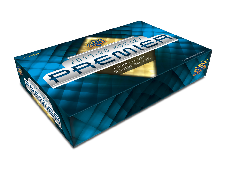 Sports Cards Upper Deck - 2019-20 - Hockey - Premier - Hobby Box - Cardboard Memories Inc.