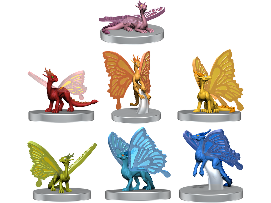 Role Playing Games Wizards of the Coast - Dungeons and Dragons - Icons of the Realms - Pride of Faerie Dragons - Cardboard Memories Inc.