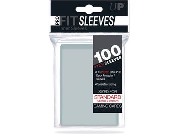 Supplies Ultra Pro - Deck Protectors - Standard Size - Pro-Fit Sleeves - Cardboard Memories Inc.
