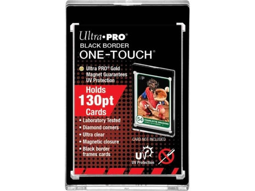 Supplies Ultra Pro - Magnetized One Touch - Black Border - 130pt - Cardboard Memories Inc.
