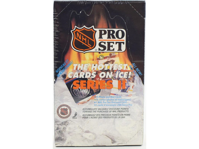 Sports Cards Pro-Set - 90-91 - Hockey - Series 2 - Hobby Box - Cardboard Memories Inc.