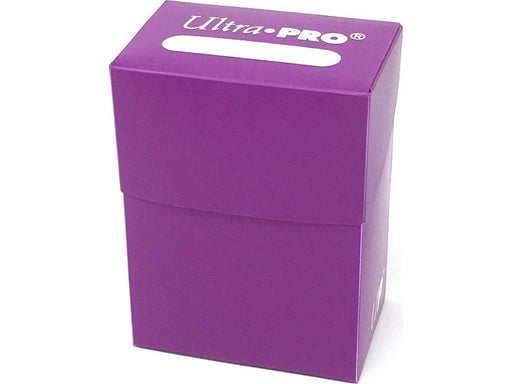 Supplies Ultra Pro - Deck Box - Solid Plum - Cardboard Memories Inc.