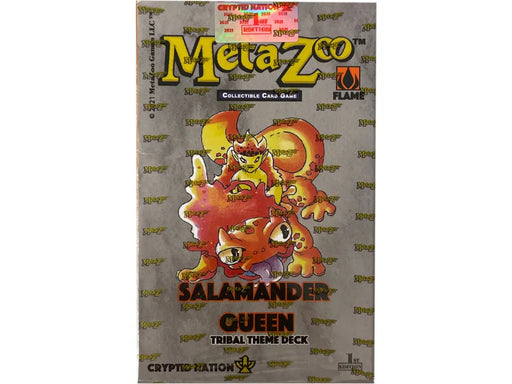 Trading Card Games Metazoo - Cryptid Nation - 2nd Edition - Theme Deck - Salamander Queen - Cardboard Memories Inc.