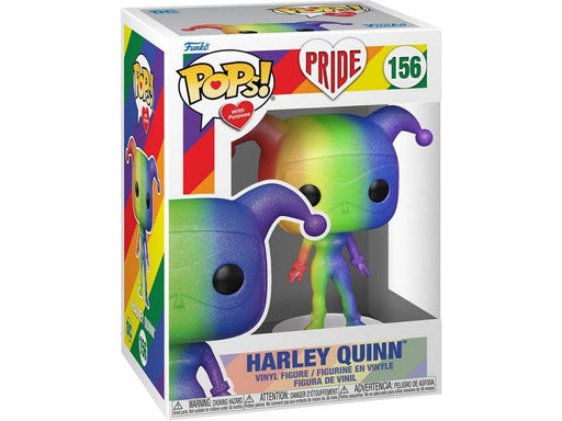 Action Figures and Toys POP! - With Purpose - DC Comics Pride - Harley Quinn - Cardboard Memories Inc.