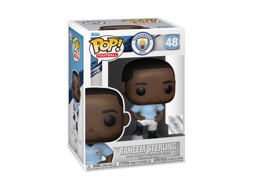 Action Figures and Toys POP! - Sports - Football - Soccer - Manchester City - Raheem Sterling - Cardboard Memories Inc.