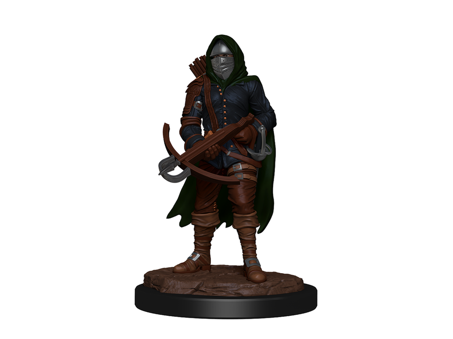 Role Playing Games Wizkids - Unpainted Miniature - Deep Cuts - Bounty Hunter and Outlaw - 90339 - Cardboard Memories Inc.