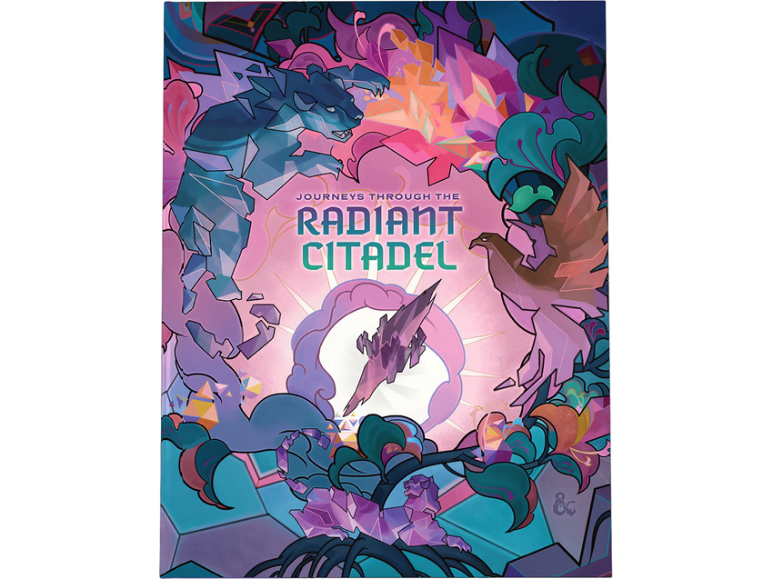 Role Playing Games Wizards of the Coast - Dungeons and Dragons - 5th Edition - Journey Through Radiant Citadel - Hardcover - Alternate Cover - Cardboard Memories Inc.