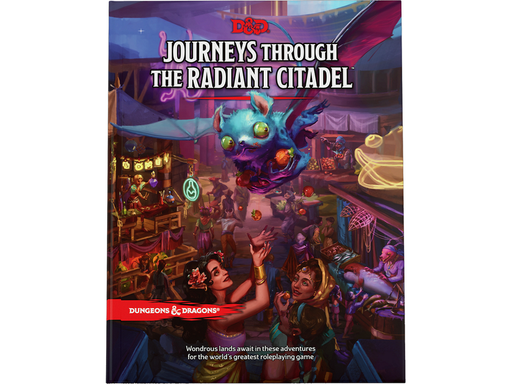 Role Playing Games Wizards of the Coast - Dungeons and Dragons - 5th Edition - Journey Through Radiant Citadel - Hardcover - Cardboard Memories Inc.