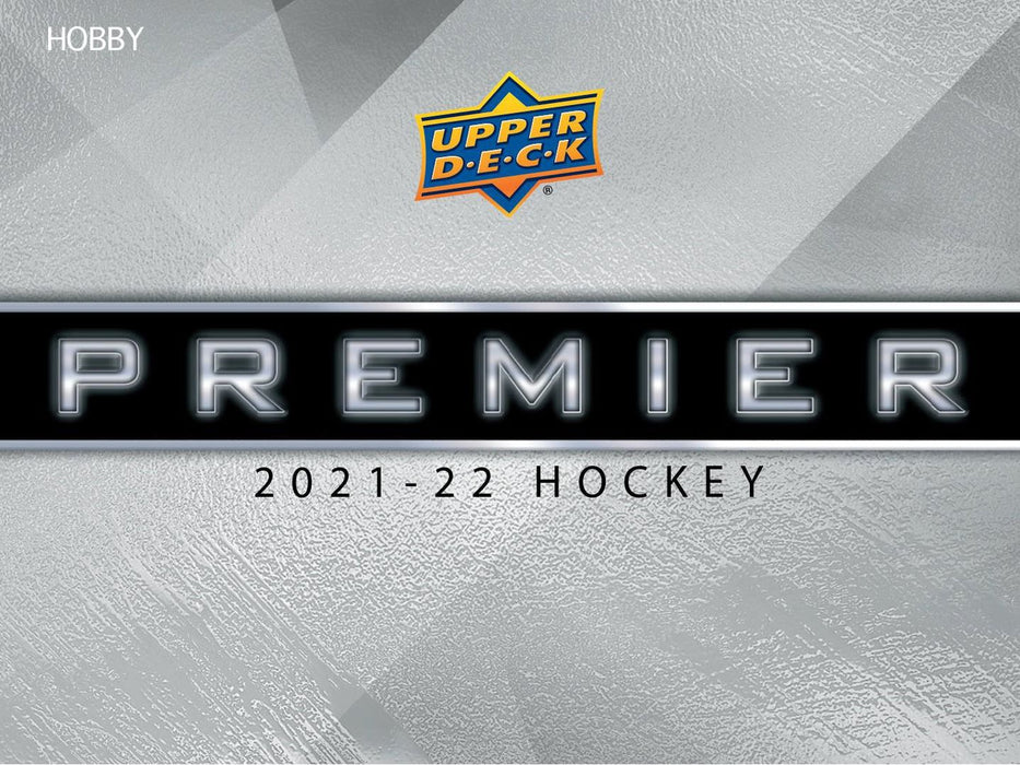 Sports Cards Upper Deck - 2021-22 - Hockey - Premier - Trading Card Hobby Box - Cardboard Memories Inc.
