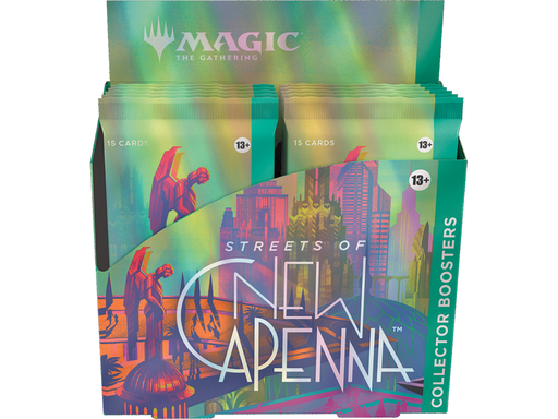 Trading Card Games Magic the Gathering - Streets of New Capenna - Collector Booster Box - Cardboard Memories Inc.