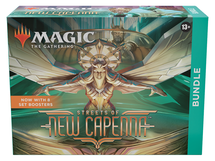 Trading Card Games Magic the Gathering - Streets of New Capenna - Bundle Fat Pack - Cardboard Memories Inc.