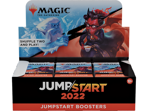 Trading Card Games Magic the Gathering - 2022 - Jumpstart - Draft Booster Box - Cardboard Memories Inc.