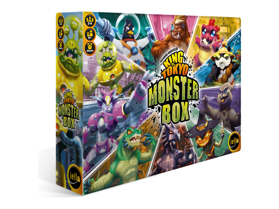 Board Games Iello Games - King of Tokyo - Monster Box - Cardboard Memories Inc.
