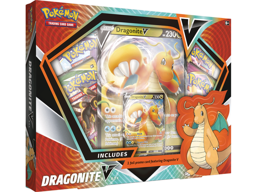 Trading Card Games Pokemon - Dragonite - Trading Card V Box Collection - Cardboard Memories Inc.