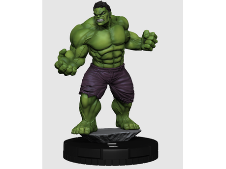 Collectible Miniature Games Wizkids - Marvel - HeroClix - Avengers 60th Anniversary - Play at Home - Hulk - Cardboard Memories Inc.