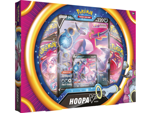Trading Card Games Pokemon - Hoopa - V Trading Card Box - Cardboard Memories Inc.