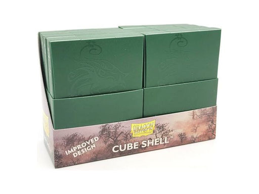 Supplies Arcane Tinmen - Dragon Shield - Cube Shell - Forest Green - Cardboard Memories Inc.