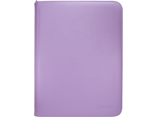 Supplies Ultra Pro - 9 Pocket Zip Binder Pro - Vivid - Purple - Cardboard Memories Inc.