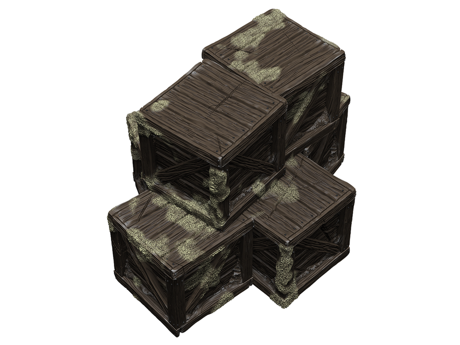 Role Playing Games Wizards of the Coast - Dungeons and Dragons - Icons of the Realms - Adventure in a Box - Wererat Den - Cardboard Memories Inc.