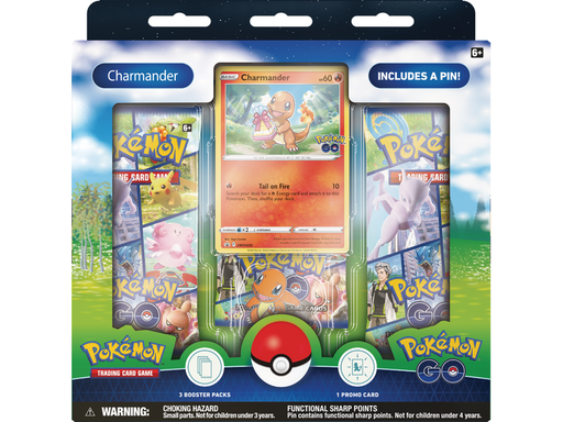 Trading Card Games Pokemon - Pokemon Go - Pin Collection - Charmander - Cardboard Memories Inc.