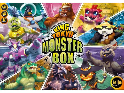 Board Games Iello Games - King of Tokyo - Monster Box - Cardboard Memories Inc.