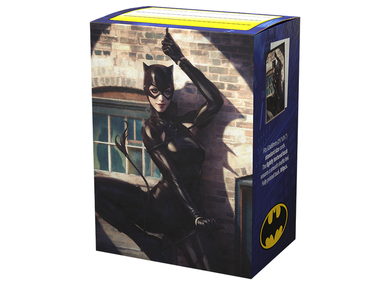 Supplies Arcane Tinmen - Dragon Shield Art Sleeves - Standard Size - Brushed Art - Catwoman - Package of 100 - Cardboard Memories Inc.