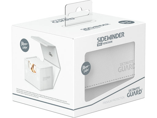 Supplies Ultimate Guard - Sidewinder - Monocolor - White Xenoskin - 100 - Cardboard Memories Inc.