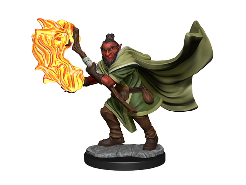 Role Playing Games Wizkids - Critical Roll - Unpainted Miniatures - Hobgoblin Wizard and Druid Male - 90389 - Cardboard Memories Inc.